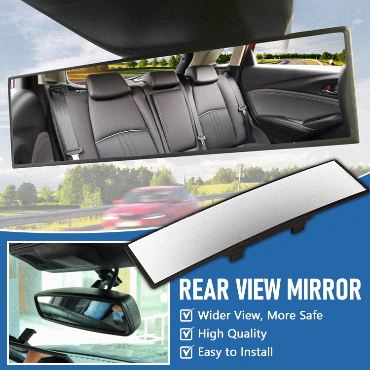 ClearView Clip-On Anti-Glare Rearview Mirror