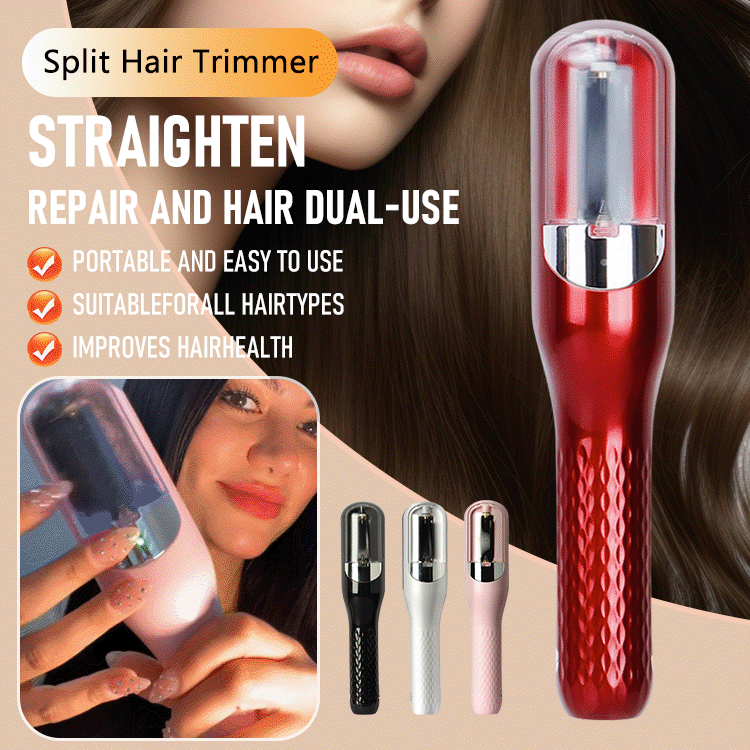 SilkTrim - Original Cordless Split End Hair Trimmer for Dry, Damaged, Brittle, Curly, Frizzy, or Straight Hair