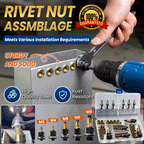 All-in-one Rivet Nut Drill Adapter Kit