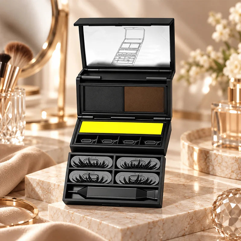 3-in-1 Precision Eye Stamp Kit – Winged Liner, Lower Lashes & Beauty Mark