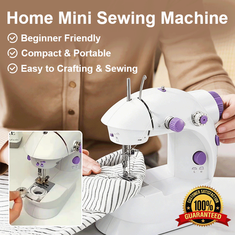 Mini Portable Sewing Machine – Easy Repair & DIY Gift for Mother’s Day