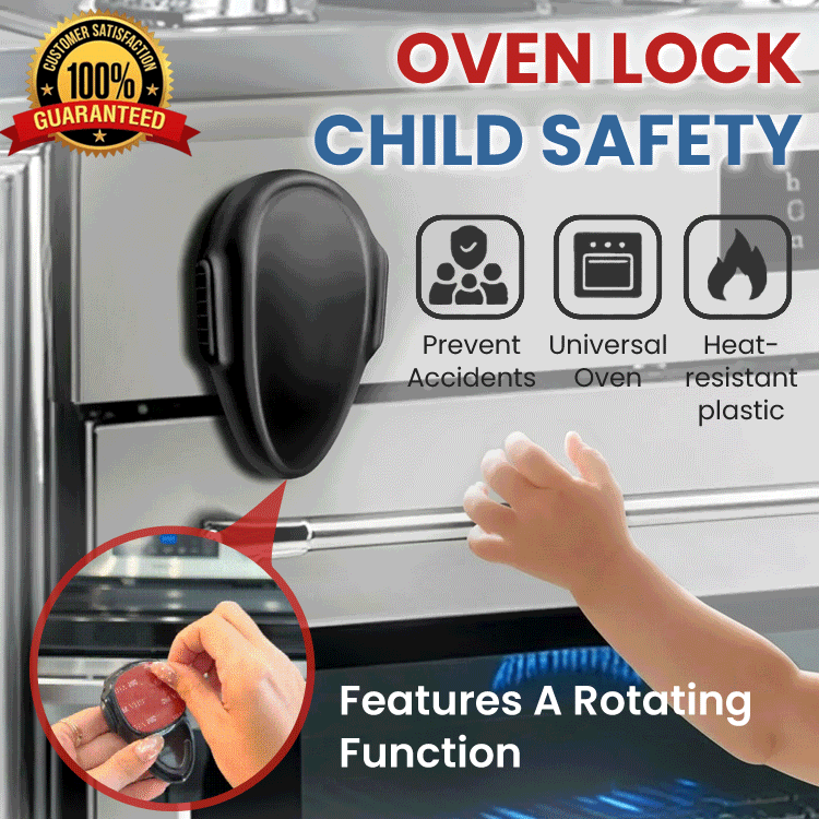 Baby Safety Oven Lock - Small Lock, Big Peace of Mind