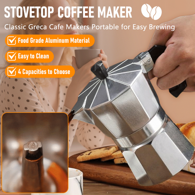 ☕ Espresso Stovetop Coffee Maker
