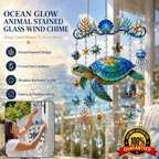Ocean Charm Crystal Wind Chime