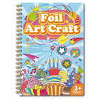 Foil Art Craft Book For Kids