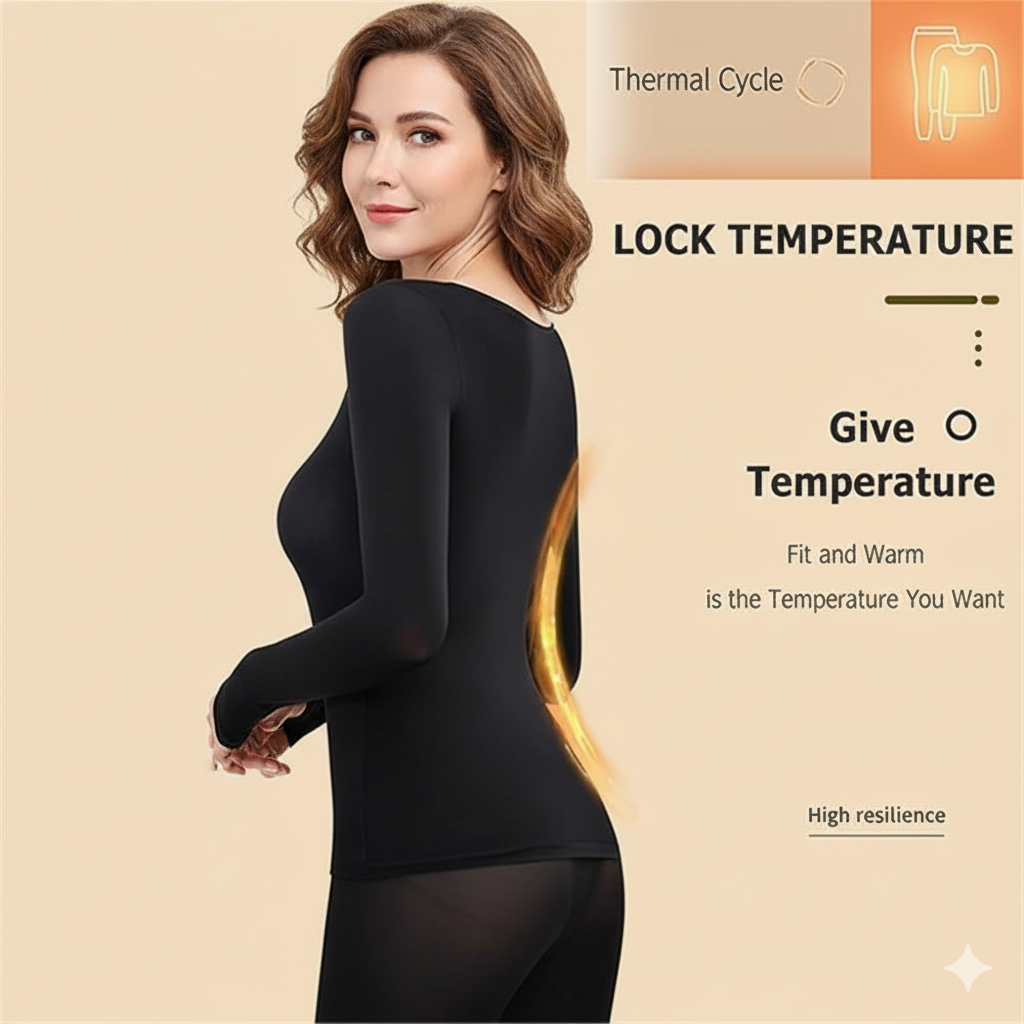 BreezeWear - Ultra-Thin Hyaluronic Thermal Set With Advanced Antimicrobial Protection