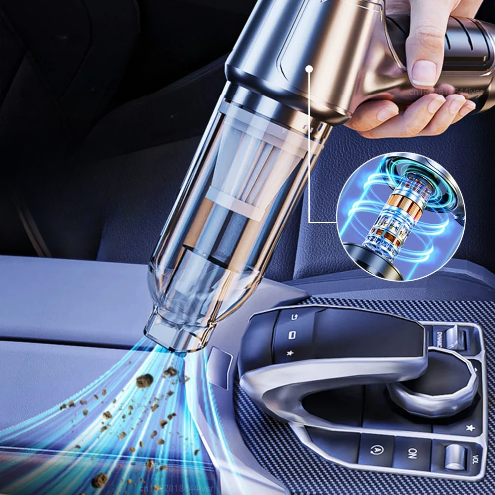 SnuggyHome AirClean Pro - Powerful Handheld Cleaner for Home & Car