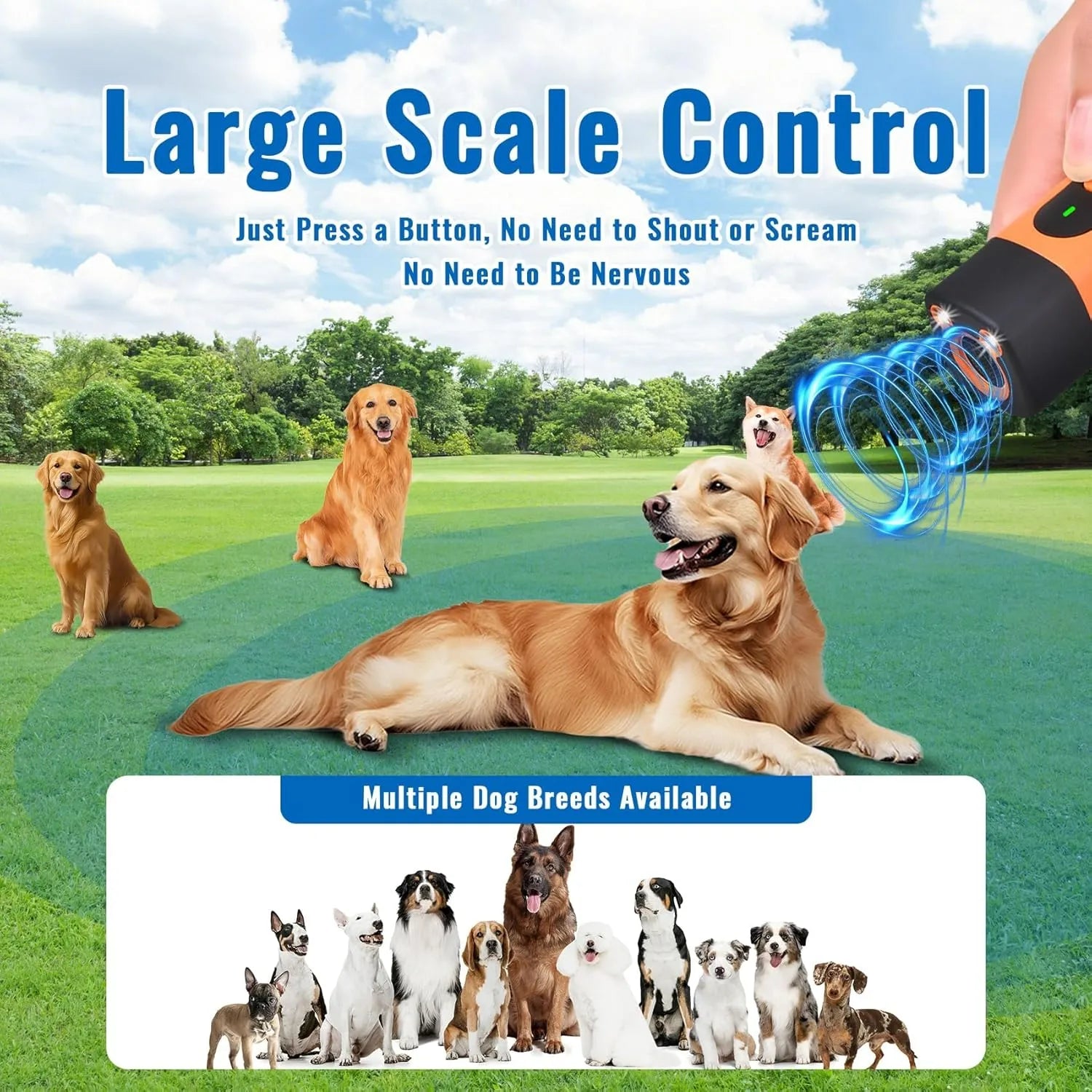 BarkOff Pro – Ultrasonic Dog Training Device