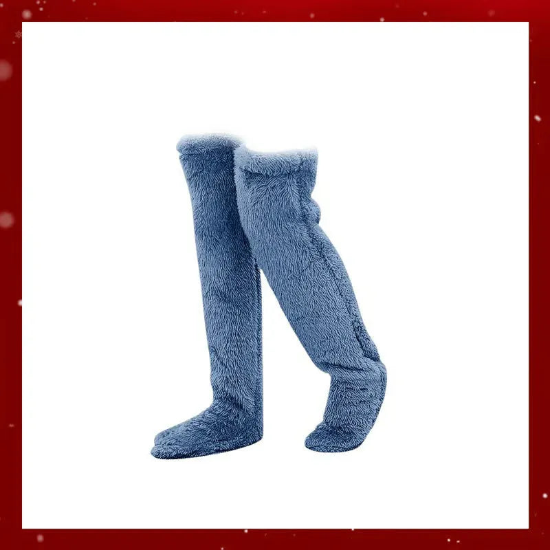 ✨ TeddyCozy - Premium Plush Thigh-High Warmers