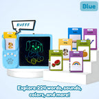 Kids Learning & Drawing Tablet — No Blue Light, 224 Words for Early Learning