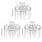 24-Skewer Vertical Kabob Rack for Air Fryer & Oven