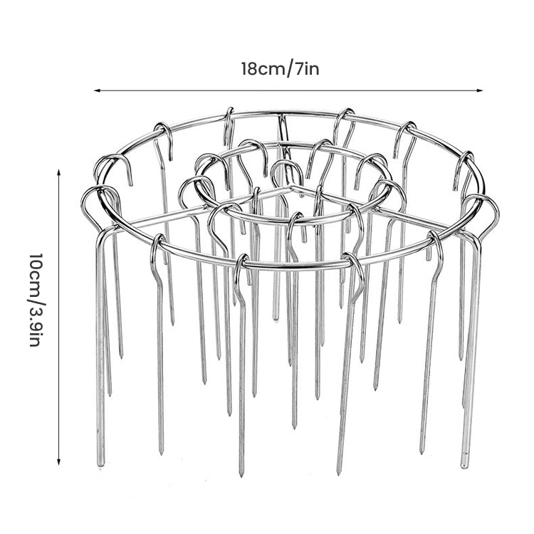 24-Skewer Vertical Kabob Rack for Air Fryer & Oven