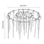24-Skewer Vertical Kabob Rack for Air Fryer & Oven