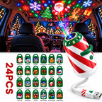 Christmas Car Window Projector Light