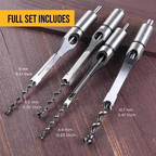 Square wood forest: Precision and performance for perfect drilling