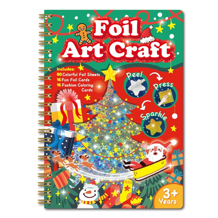 Foil Art Craft Book For Kids