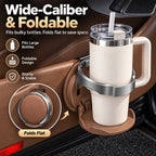 Premium Foldable Car Door Cup Holder