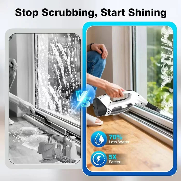 AquaStride-Cordless Window Vacuum Squeegee