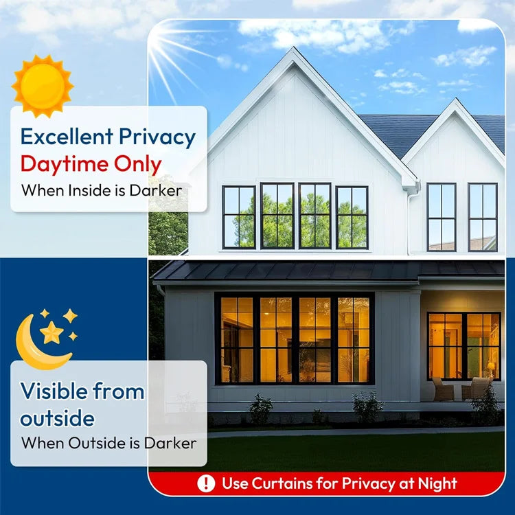 HeatShield™ Window Film — UV Blocking & Heat Reduction Privacy Film