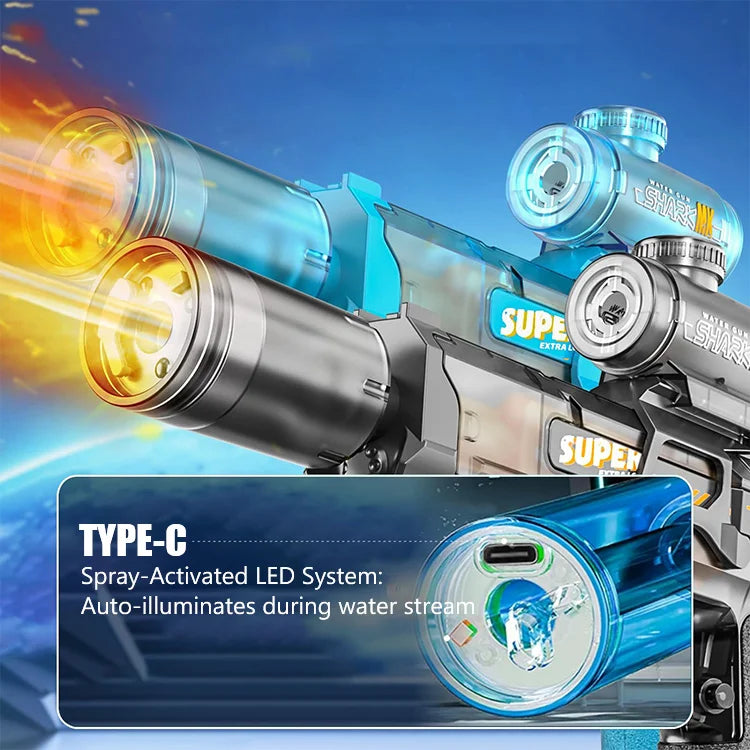 Electric Continuous Water Blaster — Non-Stop Power, Bigger Splash, More Fun