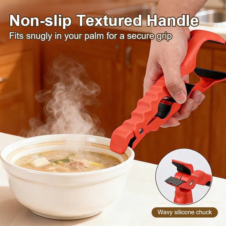 3-in-1 Heat Resistant Kitchen Grip Tool with Bottle Opener