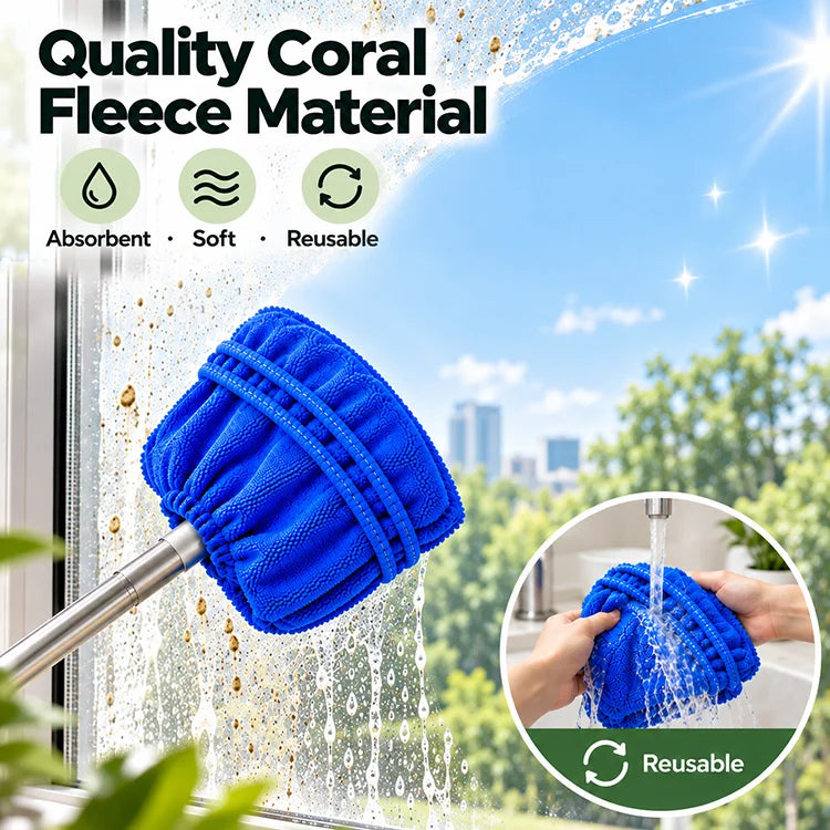 Reusable Multi-Purpose Broom Cover – Wet & Dry Cleaning Sleeve