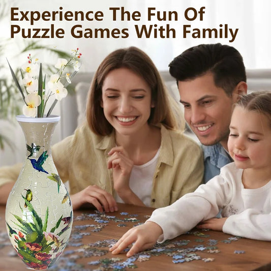 BloomCraft 3D Puzzle Vase