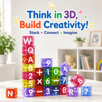 Magnetic Letter & Number Blocks
