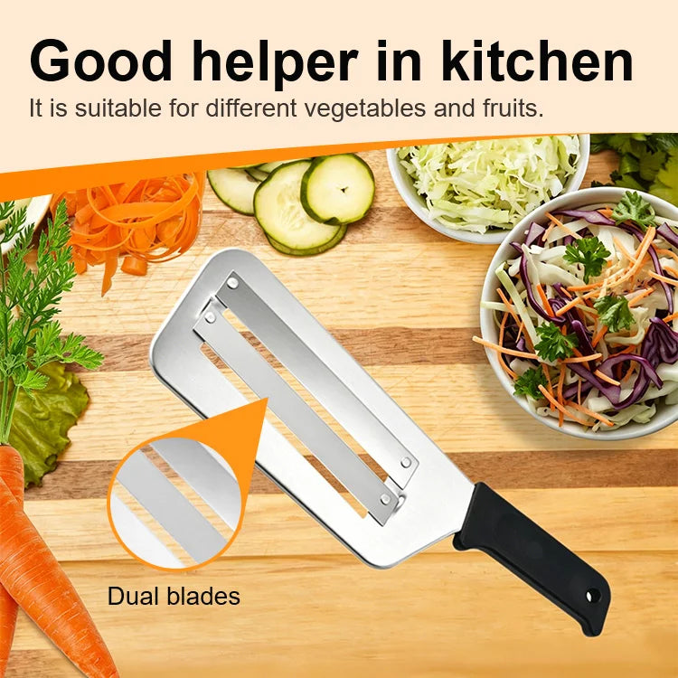 SlicePro™ Stainless Steel Cabbage Shredder