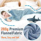 Shark Wearable Blanket — Wrap Yourself in Comfort & Fun