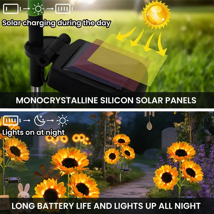 🌻 65K+ SOLD! 2026 UPGRADED Solar Sunflowers