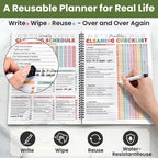 ADHD-Friendly Cleaning Planner – Home Organization & Daily Cleaning Checklist