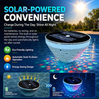 Solar Floating Pool Light – Colorful Underwater Projection Light For Night Swimming