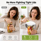 One-Touch Fully Automatic Electric Jar Opener