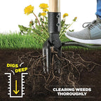 Original Stand-Up Weed Puller with Long Handle — No Bending, No Knee Pain, Just Clean Results