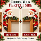 Peekaboo Christmas Corner Decor – 8 Festive Door Frame Characters