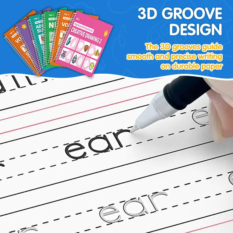 RainbowMagic- Writing & Drawing Kit for Kids