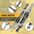 Square wood forest: Precision and performance for perfect drilling