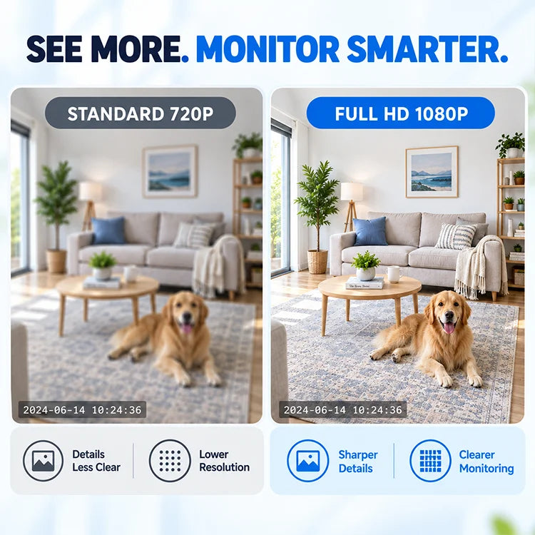 1080P Mini WiFi Camera – Magnetic Motion-Alert Home Monitor