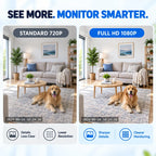 1080P Mini WiFi Camera – Magnetic Motion-Alert Home Monitor