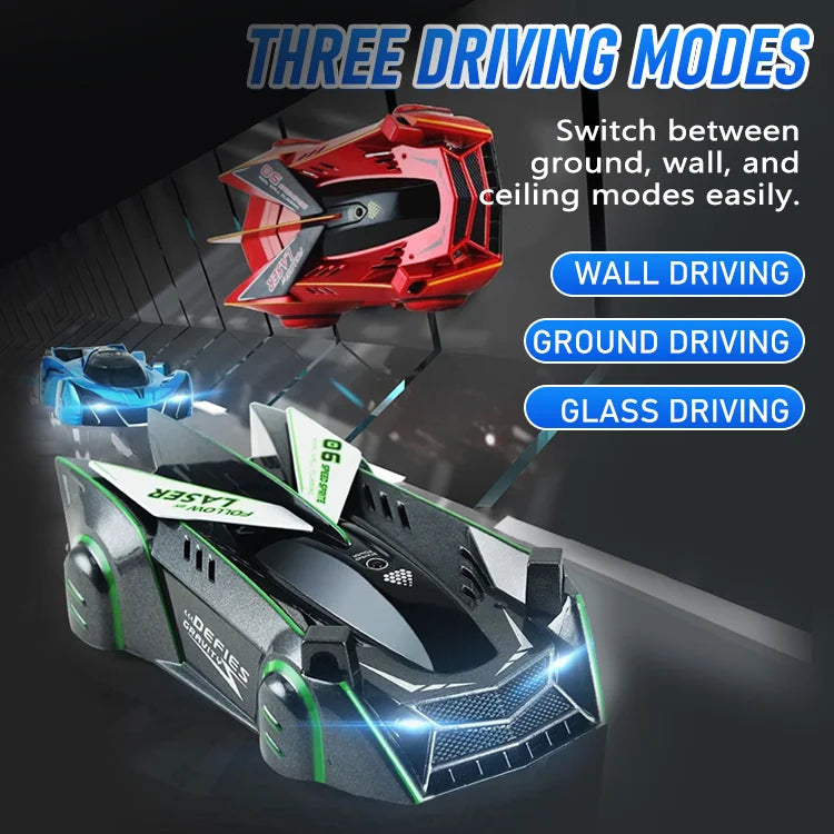 Laser-Guided Wall Climbing RC Car — Kids Play Deep, Parents Finally Relax