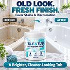300g White Tile & Tub Refinishing Paint Kit
