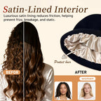 Satin-Lined Beanie — Warmth Without Static or Frizz