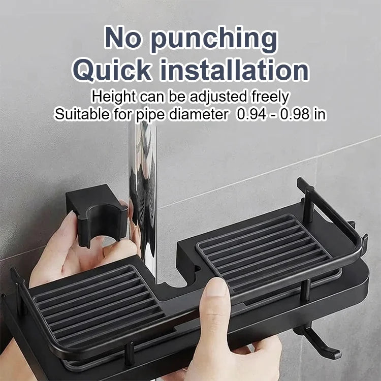 Adjustable Shower Organizer – No-Drill, Self-Draining & Ultra Stable