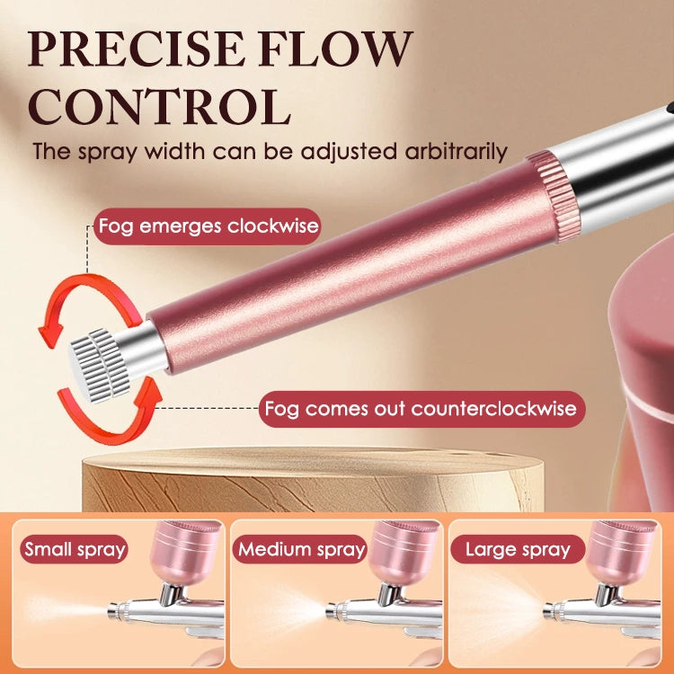 Cordless Mini Airbrush Kit — Precision Spray for Nails, Makeup & DIY Art