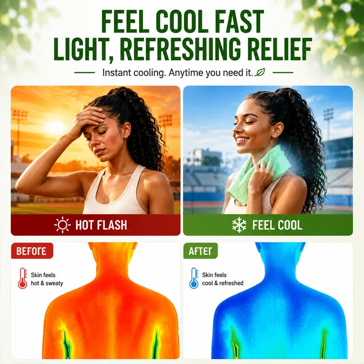 Instant Cooling Towel Wipes