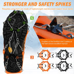 Winter Ice Cleats – Walk Safely on Snow & Ice Without Slipping