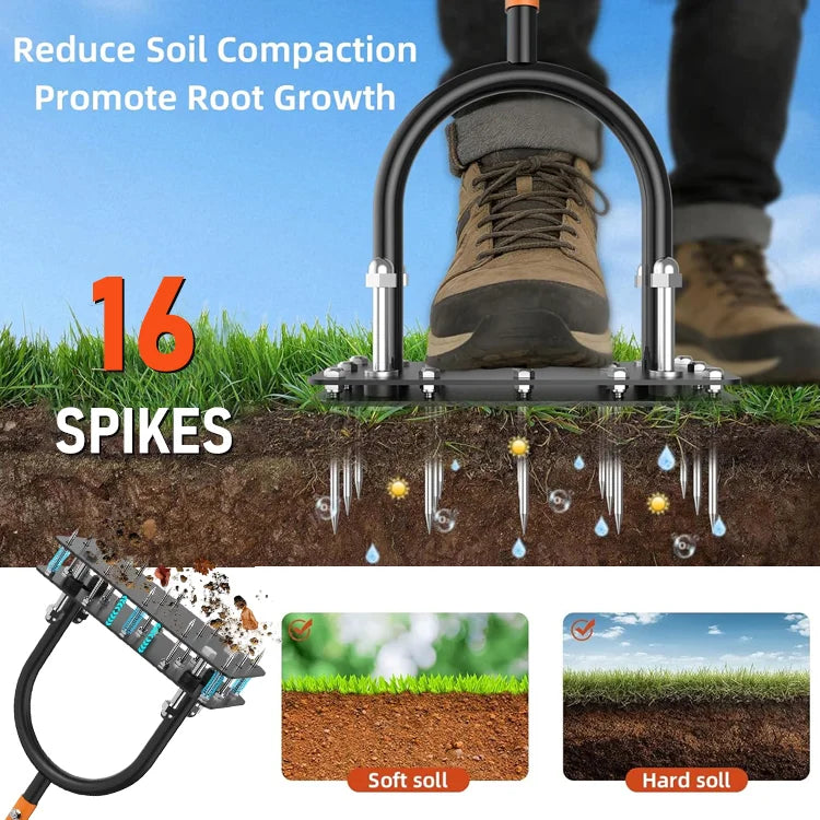 Lawn Aerator Tool — Restore Healthy, Green Grass from the Roots