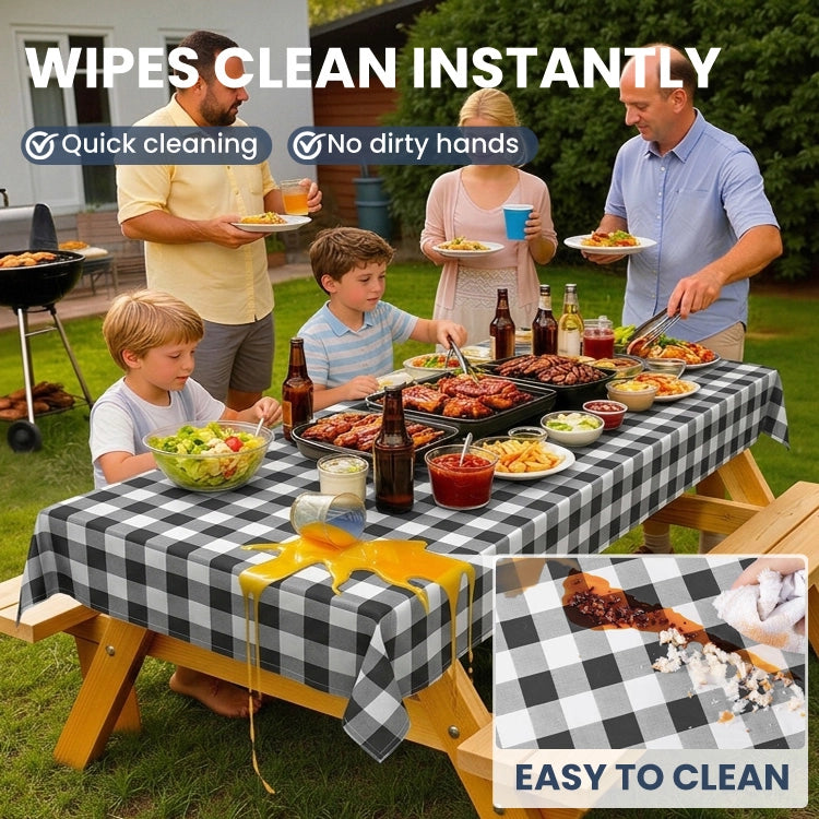 Stretch-Fit Picnic Table Cover Set