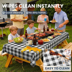 Stretch-Fit Picnic Table Cover Set